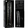 Nebula Series By Ibiza - Modèle 16 Gode En Verre Borosilicate Clair 18.5 Cm -O- 3 Cm
